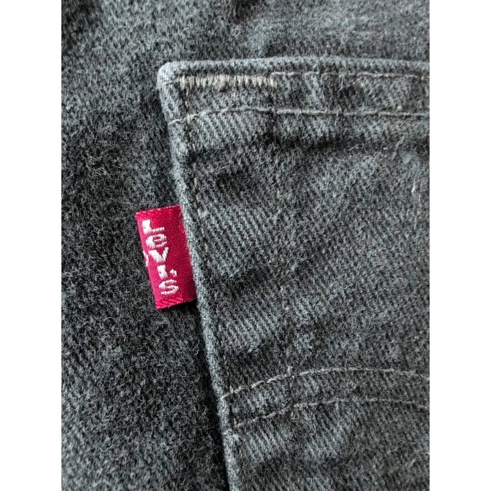 Vintage Levi's 550 Jeans 36 x 34 Made in Canada Relaxed Baggy Fit Black 90's y2k